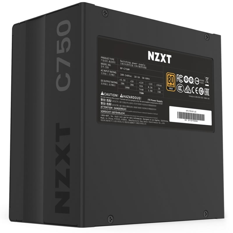 Nzxt Fuente Atx Power Supply 750w